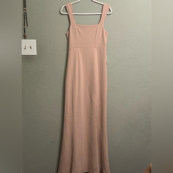 NWT Show Me your Mumu Paris Gown Dusty Blush Stretch - Picture 6 of 14